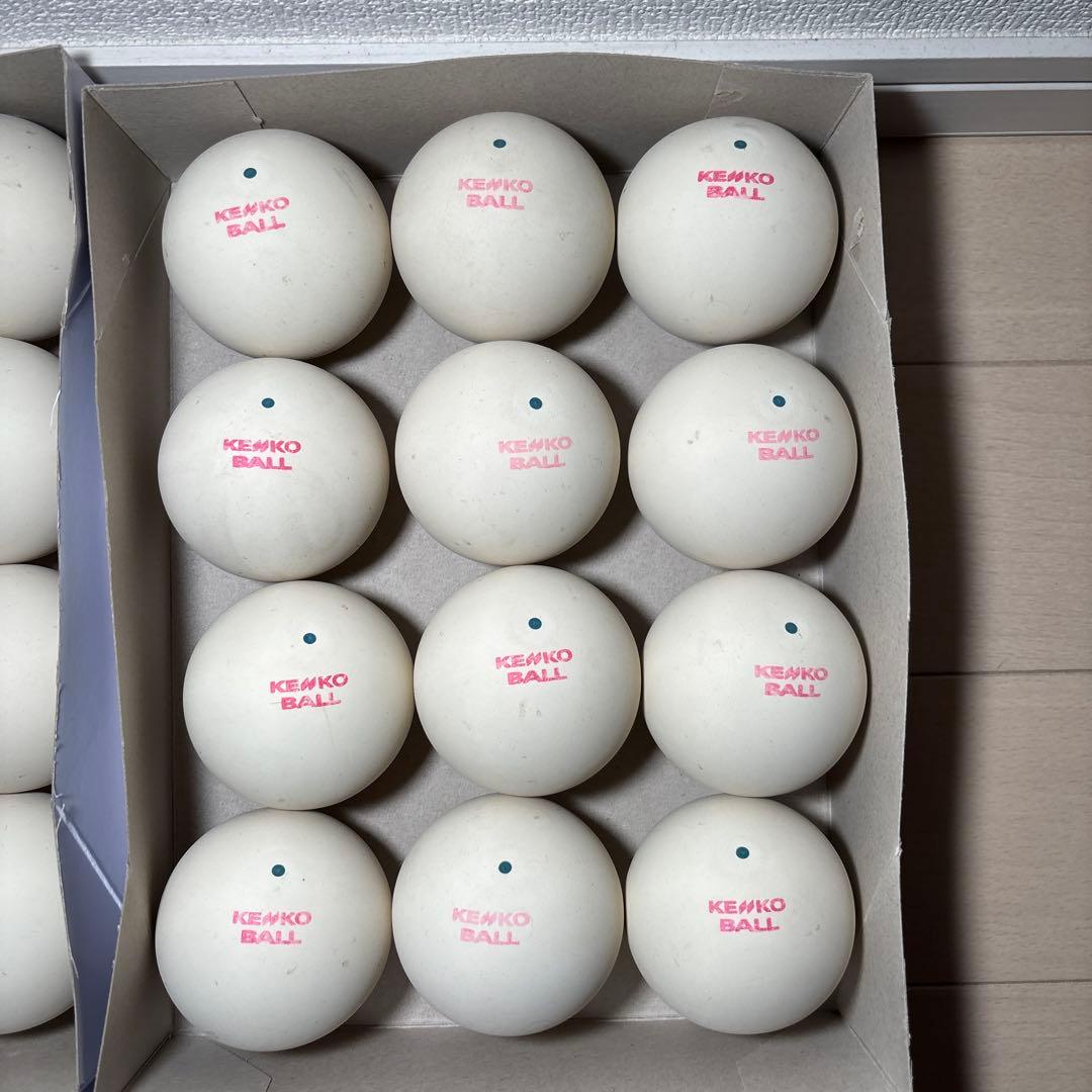 【早い者勝ち】ソフトテニス ボール ケンコー 公認球 3ダース 36球 美品