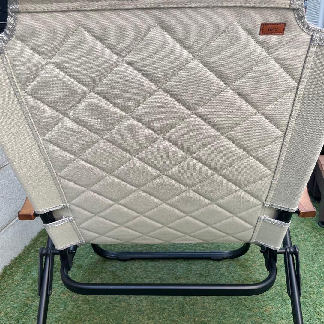 Rcr リクライニングローチェア　スモークアイボリー