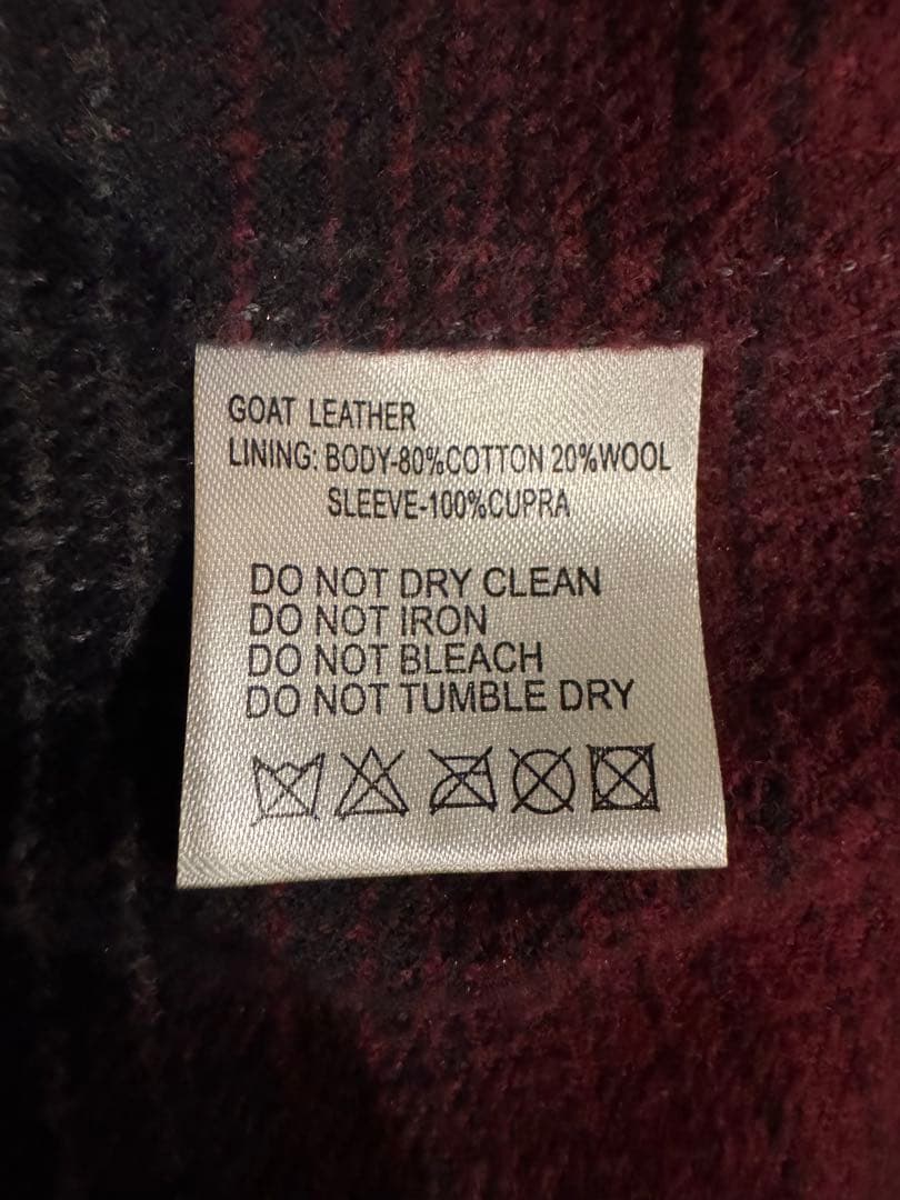 WESTRIDE/ウエストライド レザージャケット