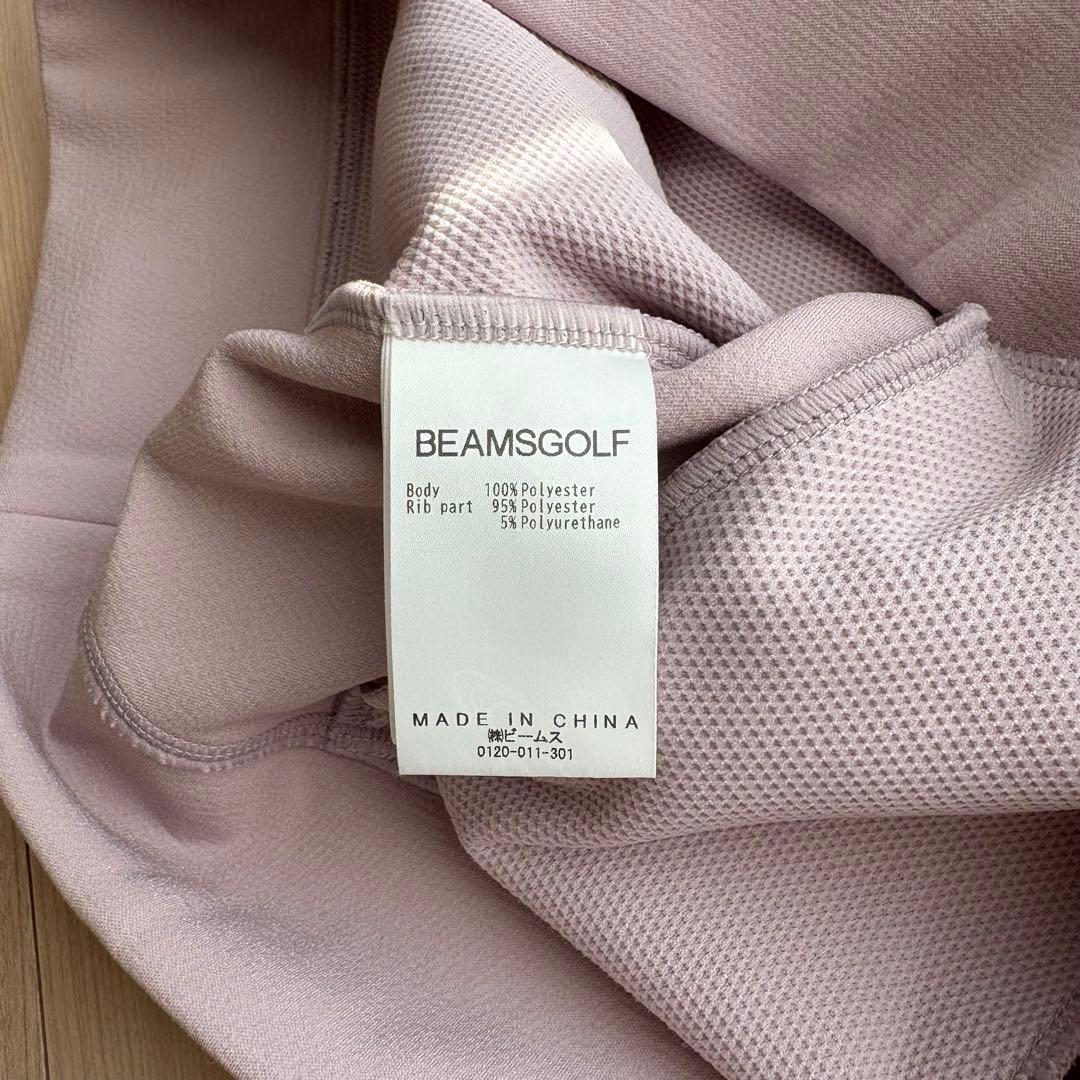 美品BEAMS GOLF ORANGE LABEL / 襟付き 切り替えPO