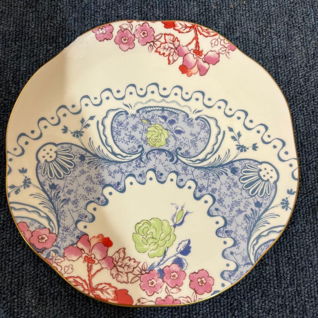 ウエッジウッド ハーレークイン バタフライブルーム プレート20cm