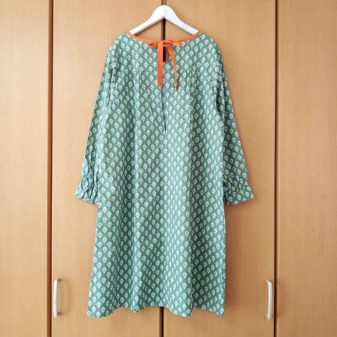 【未使用】SOULEIADO ソレイアード エプロンドレス 割烹着　日本製