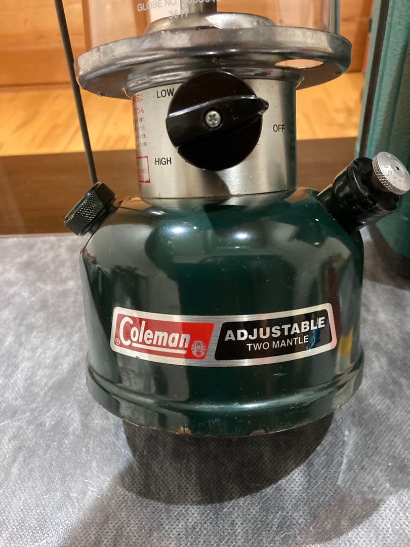 コールマン92ツーマントルガソリンランタン。オマケ付き