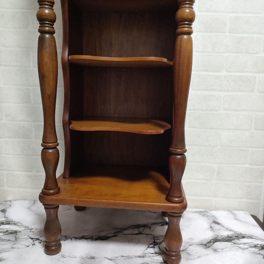 【アンティーク】光家具 Hikari スリッパラック 木製