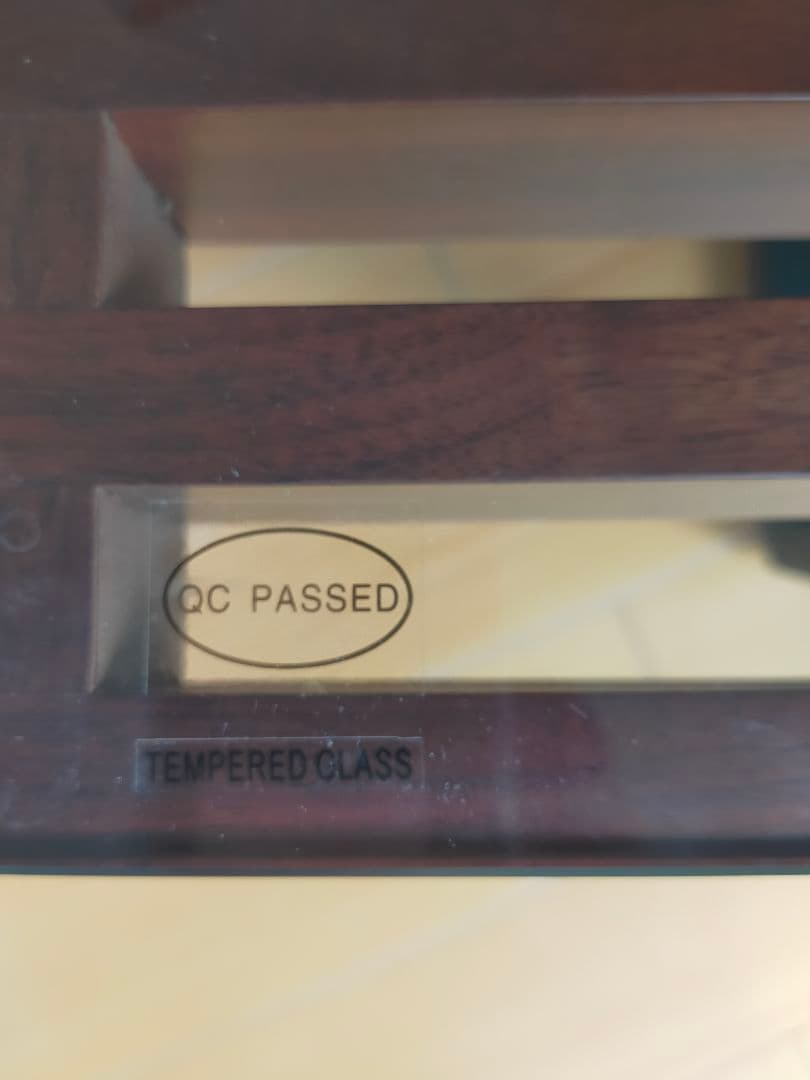 【美品】ローテーブル ガラス天板 スクエア