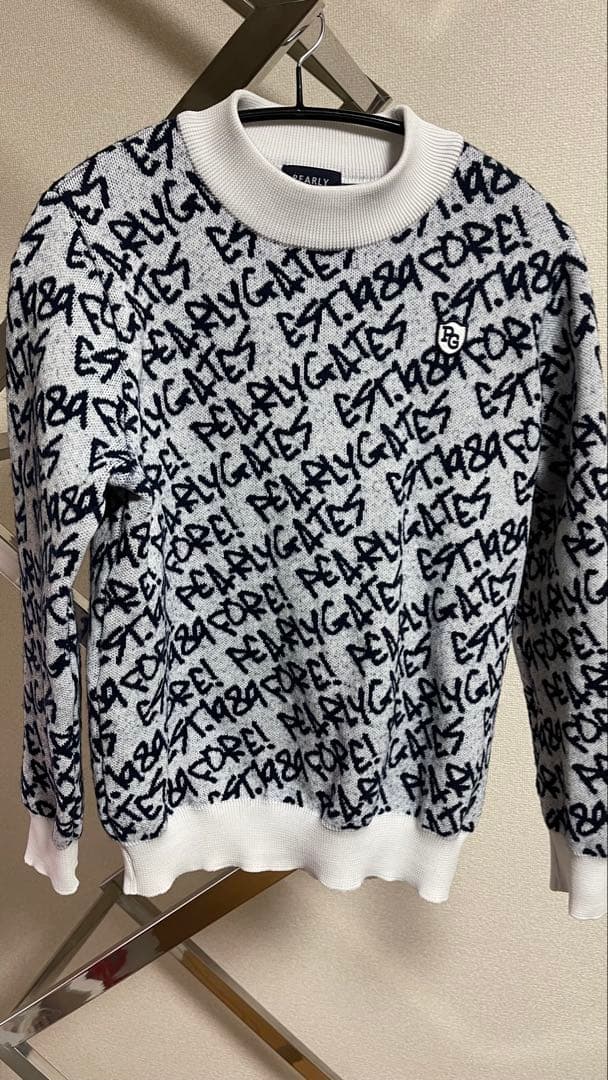 PEARLY GATES グラフィックセーター サイズ4