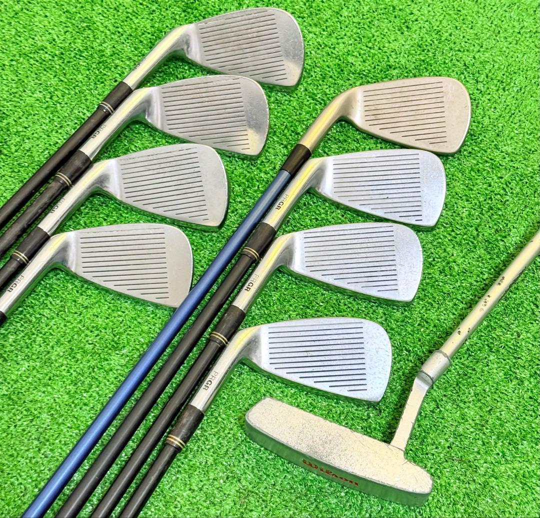 テーラーメイド ブリヂストン 初心者 メンズゴルフクラブセット フルセット 一式