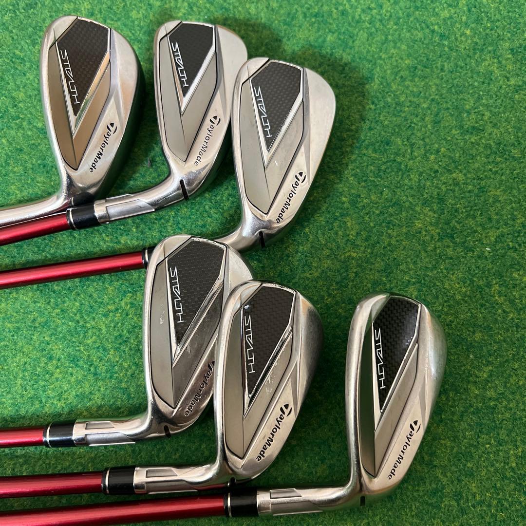 ステルス　レディースアイアン６本セット　フレックスL　テーラーメイド