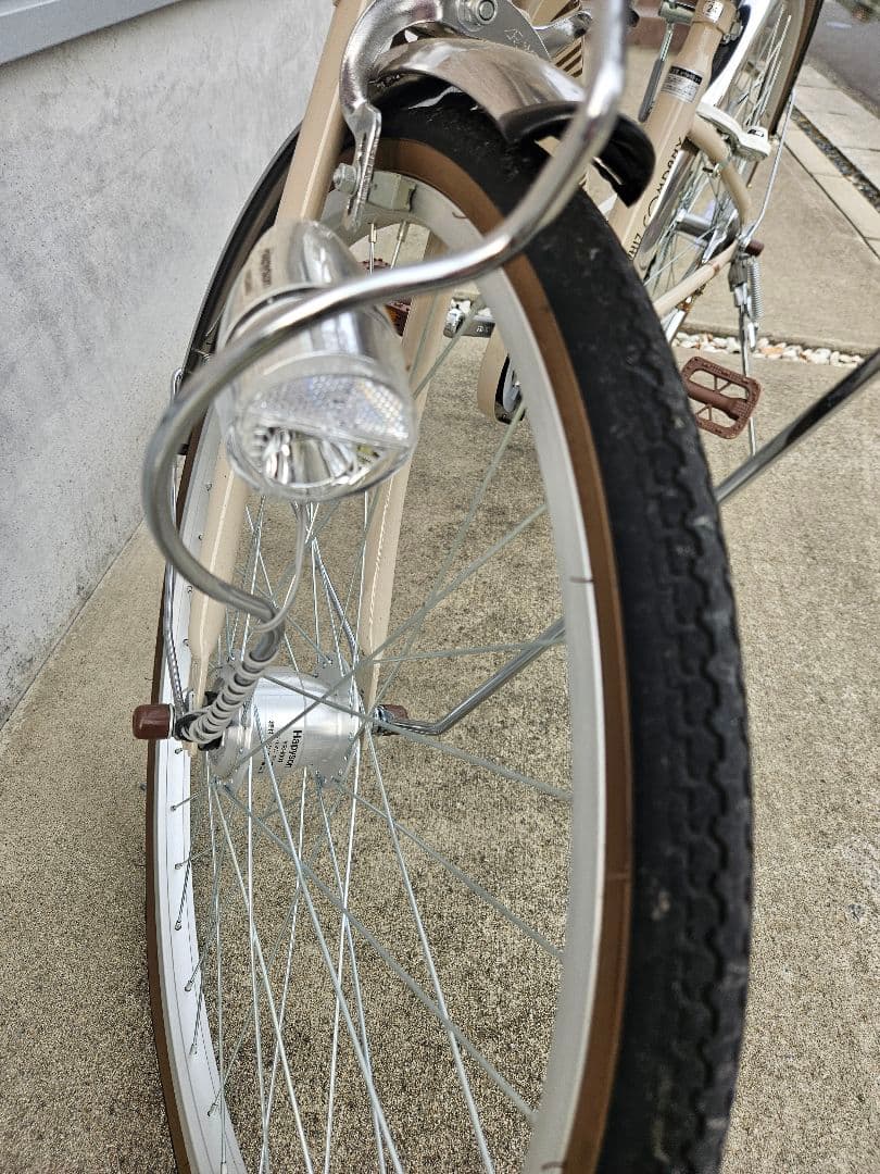 ジュニア ウィズカンパニー 子供用自転車 ベージュ 24インチ