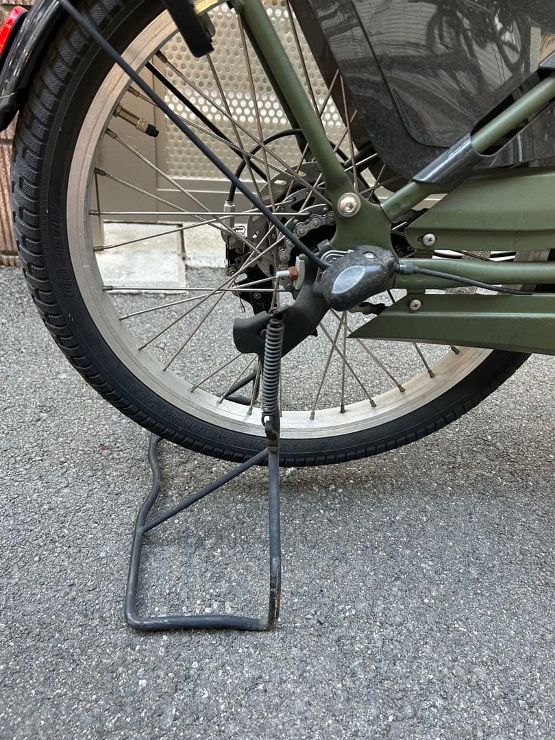 パナソニック ギュット・クルーム DX 電動子供のせ自転車 モスグリーン