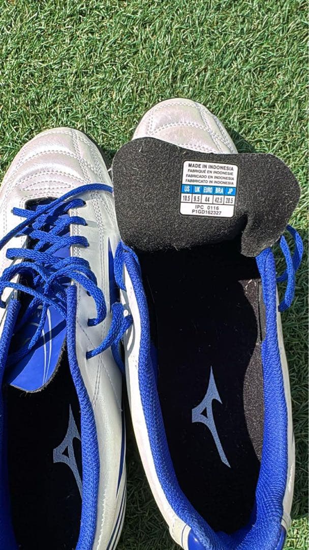 Mizuno Monarcida サッカーシューズ ホワイト/ネイビー