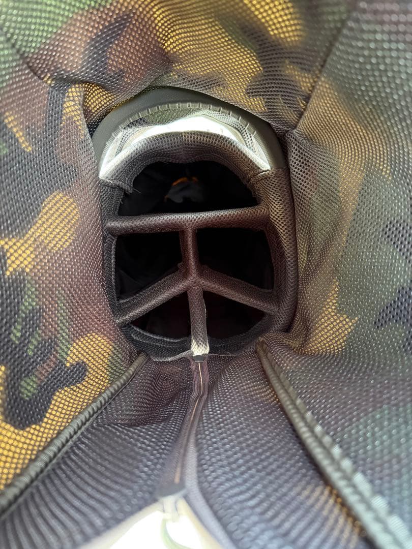 4回使用　CR4 BRIEFING ウッドランドカモ迷彩 スタンドキャディバッグ