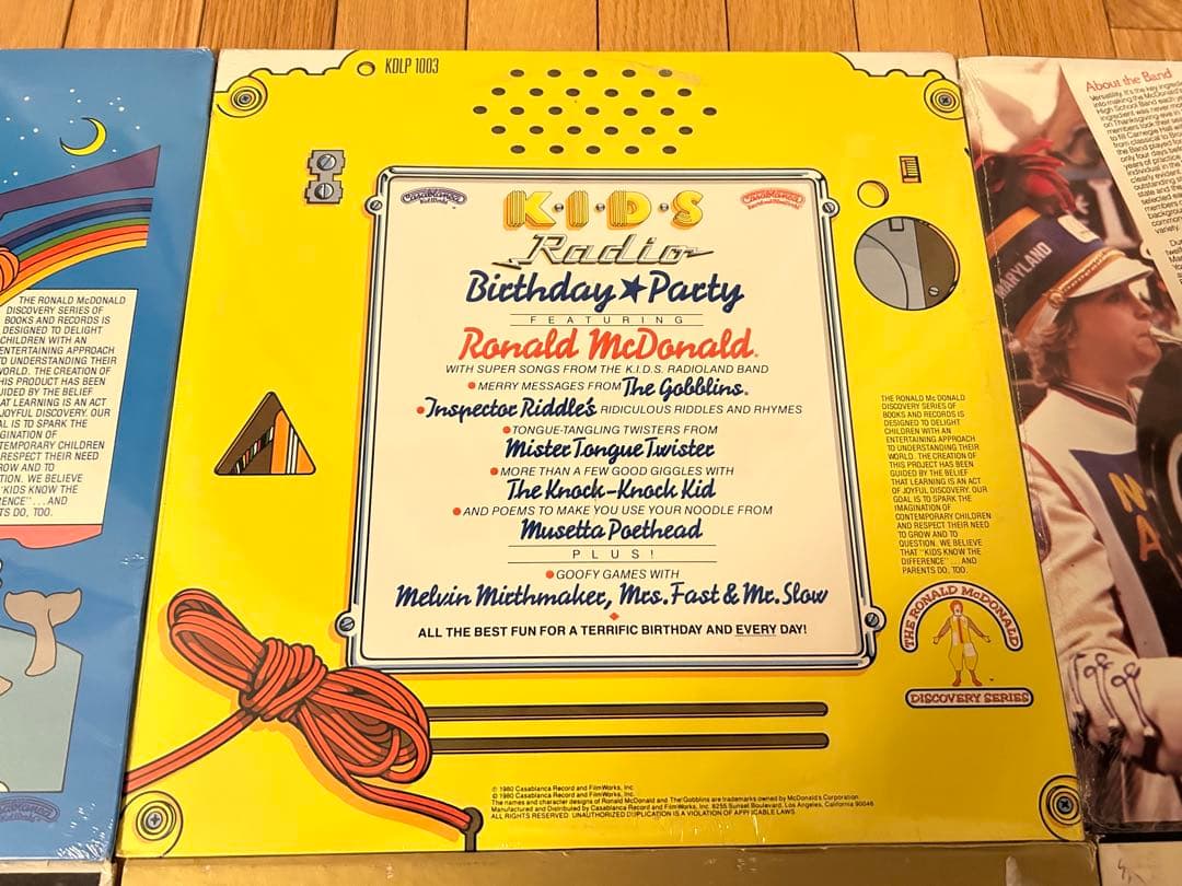 マクドナルド　レコード　ヴィンテージ　レア　6点