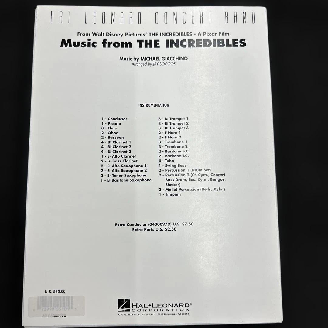 Music from THE INCREDIBLES Mr. インクレディブル