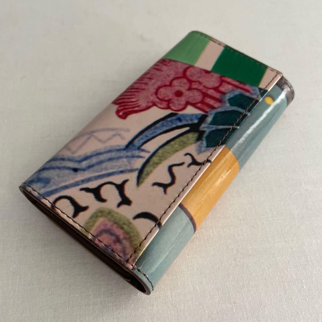 【新品】ヴィヴィアンVivienne キーケース　総柄　エナメル　オーブ