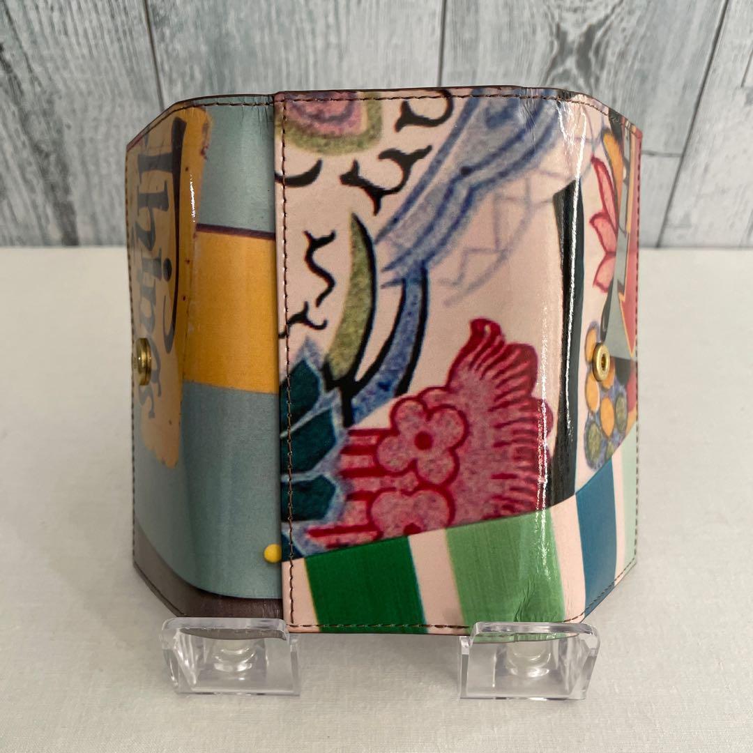 【新品】ヴィヴィアンVivienne キーケース　総柄　エナメル　オーブ