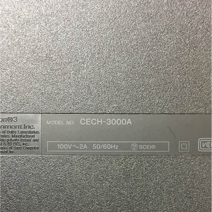 ps3 本体 実働品