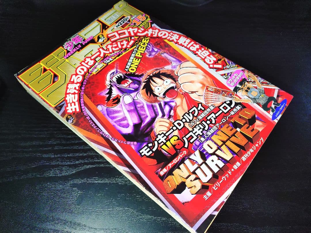 【週刊少年ジャンプ1999年15号】ゴーイングメリー号　尾田先生の㊙設定画