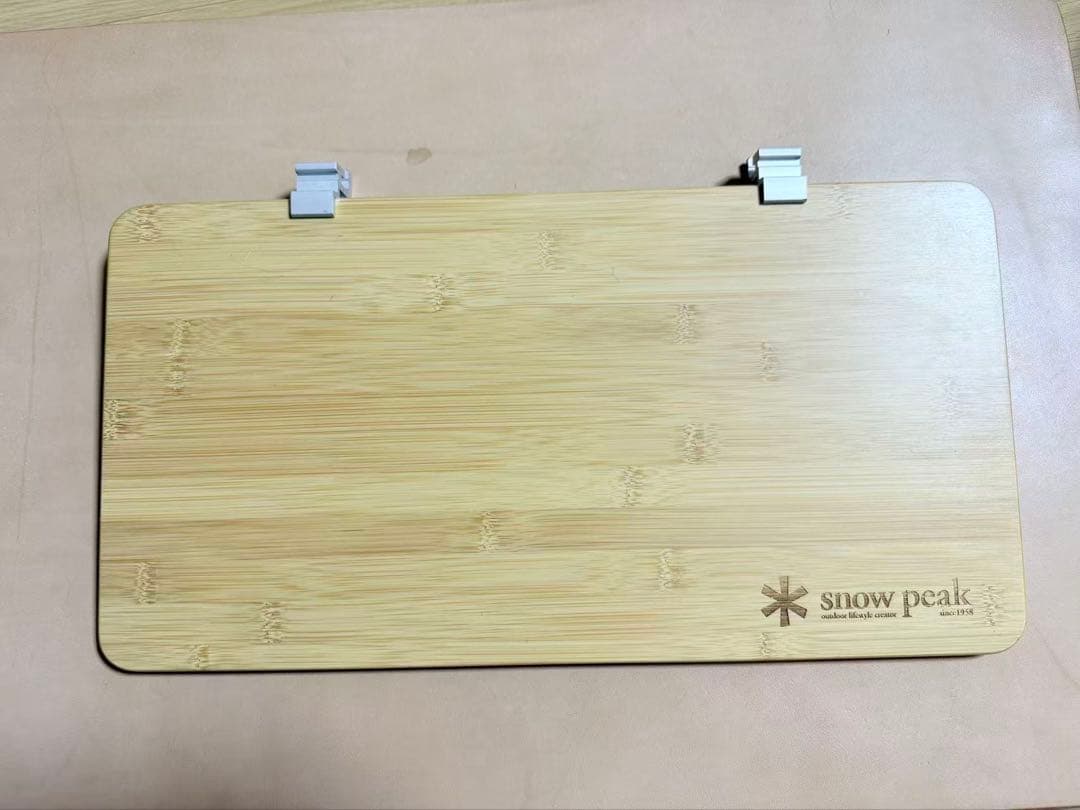 美品　スノーピーク　 peak　スライドトップハーフ 竹