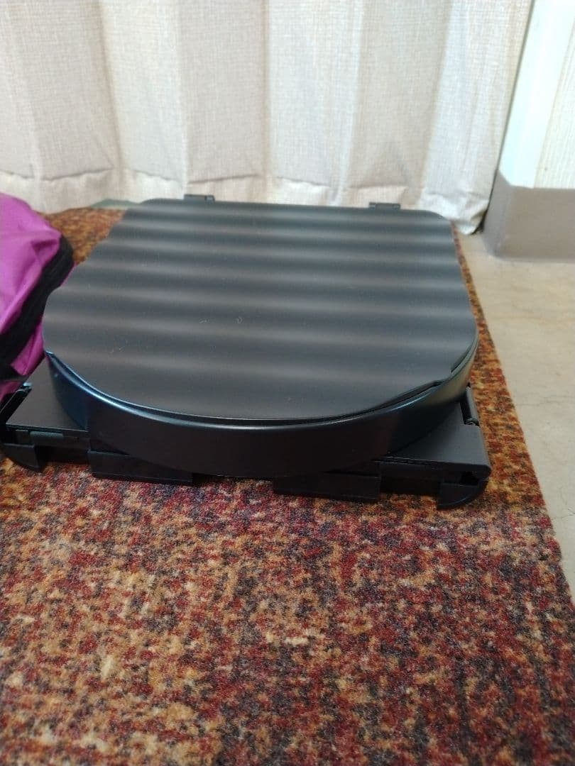 【新品未使用】非常用トイレビニール付・テント・椅子セット