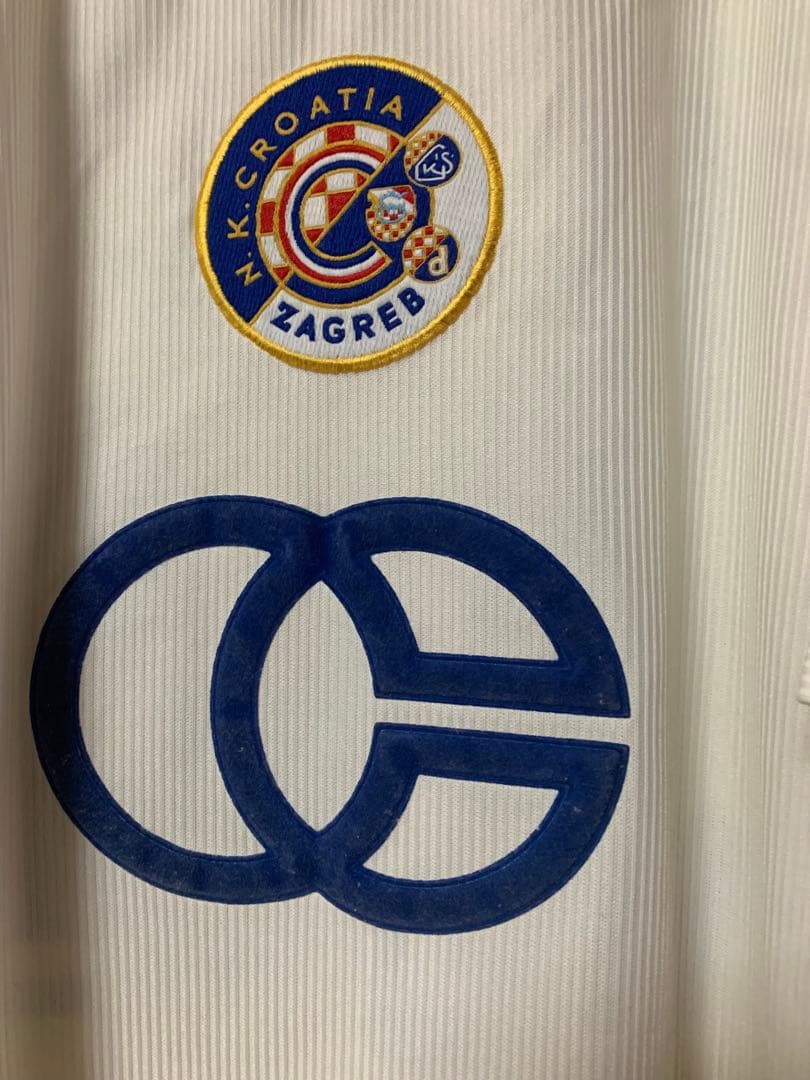 三浦知良選手　アウェイザグレブユニフォーム　カズKAZU