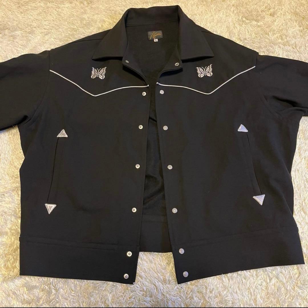 希少 NEEDLES カウボーイジャケット　黒白　Lサイズ
