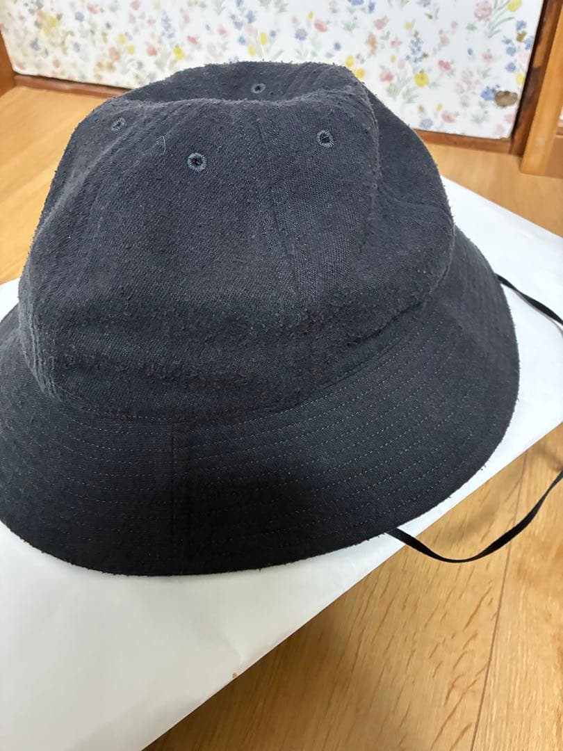 COMOLI 25SS シルクネップ ハット B01-07002