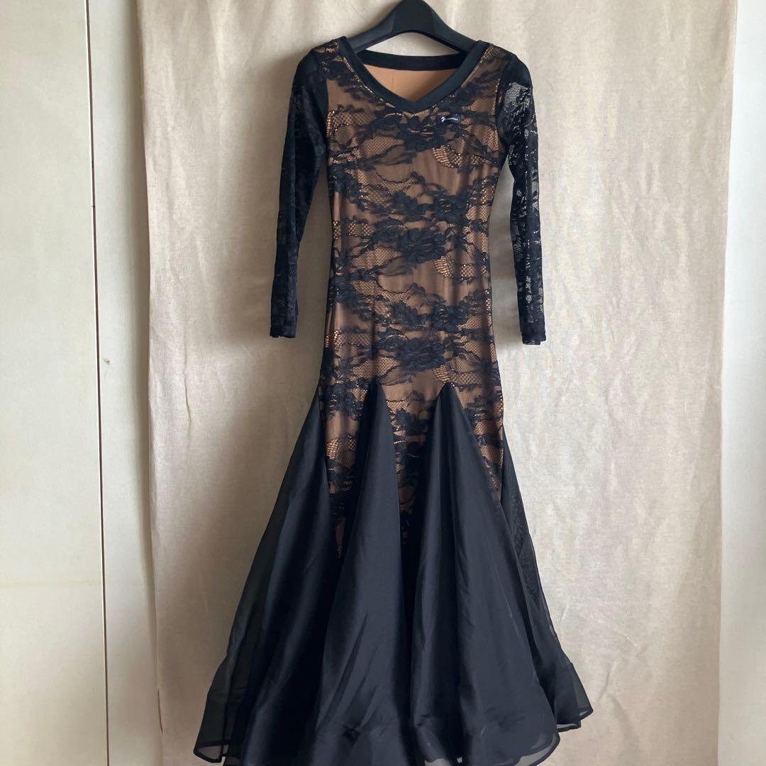 YILINFEER フレアドレス 黒