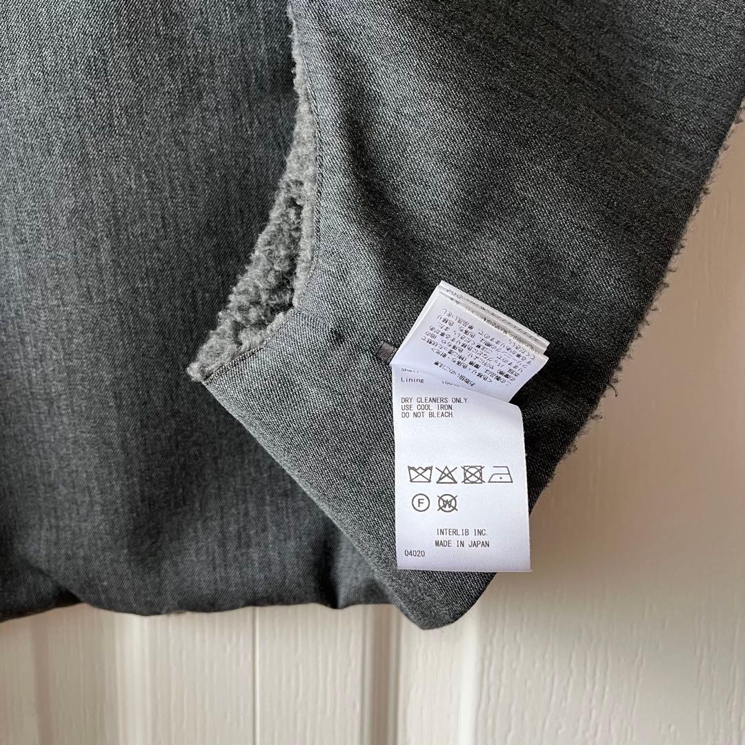 SACRA サクラ ボアベスト ファーベスト グレー ベスト