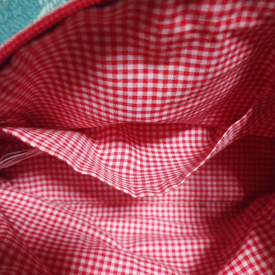 値下げ ファミリア 神戸柄ポーチ