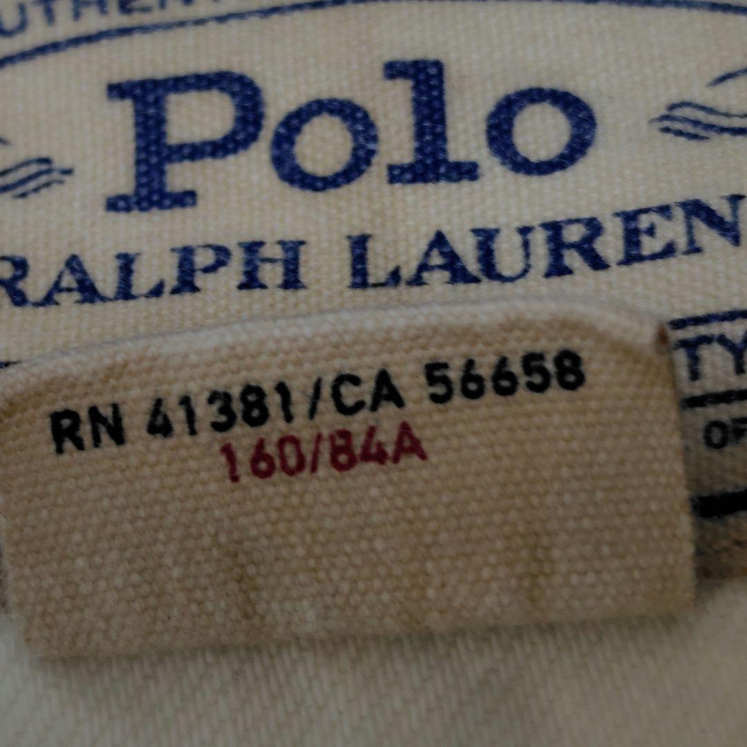 【極美品】ポロラルフローレン　ベルテッドデニムコットンシャツワンピース　XL相当