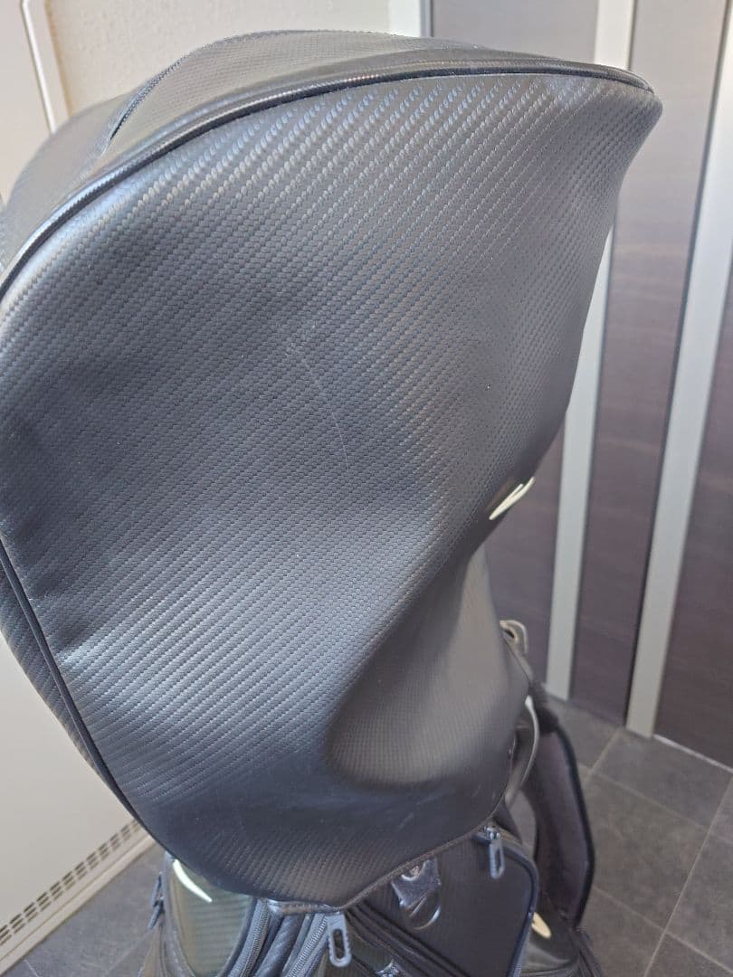 【むぎ】Nike golf キャディバッグ エナメル　ツアーモデル