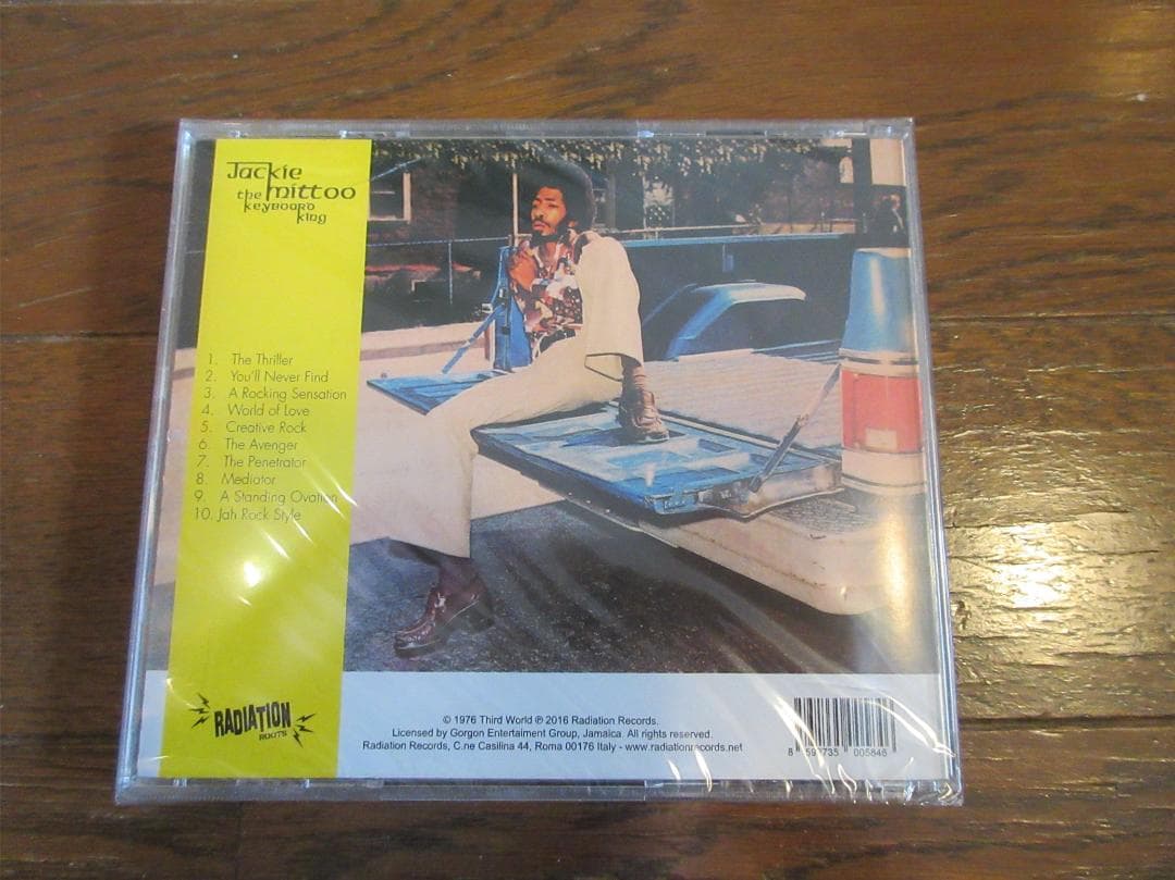 新品CD jackie mittoo the keyboard king