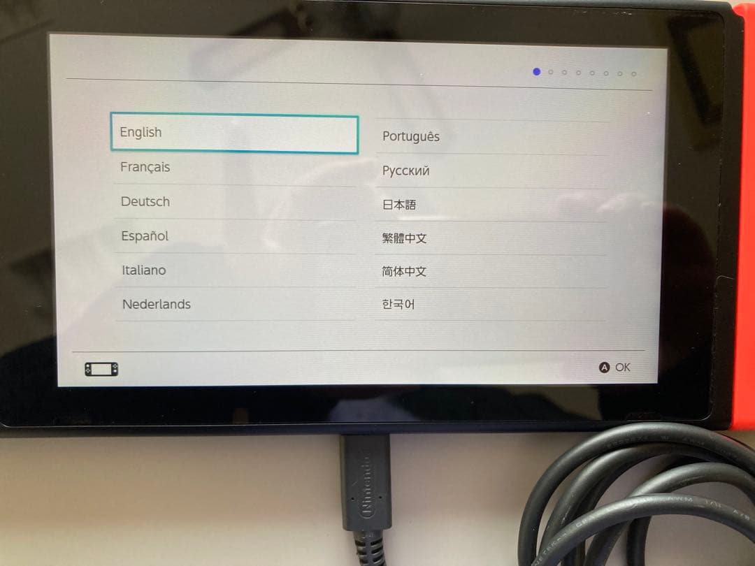 Nintendo switchバッテリー強化版美品