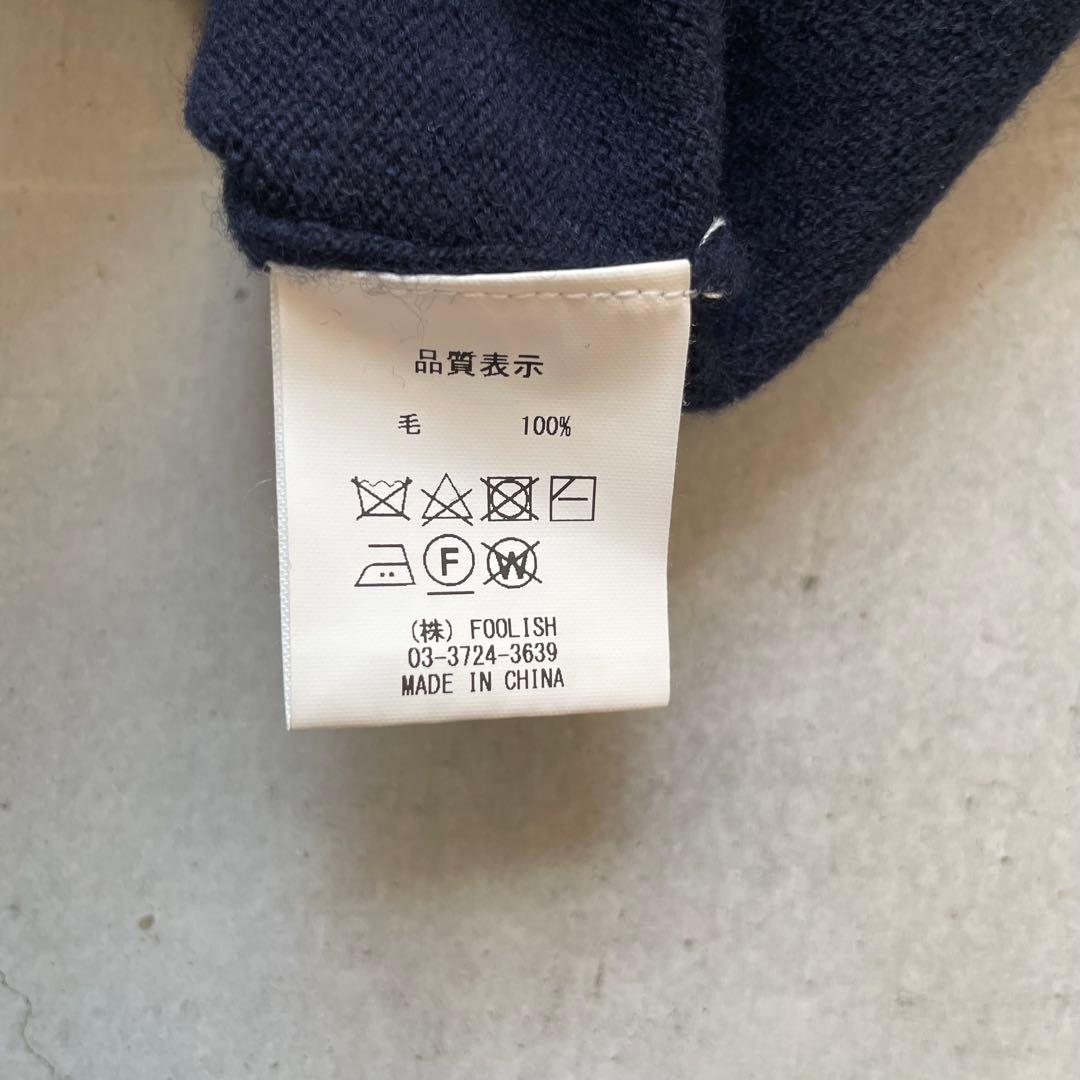 ROUGH&SWELL ラフアンドスウェル ニットセーター ニコちゃん メンズL