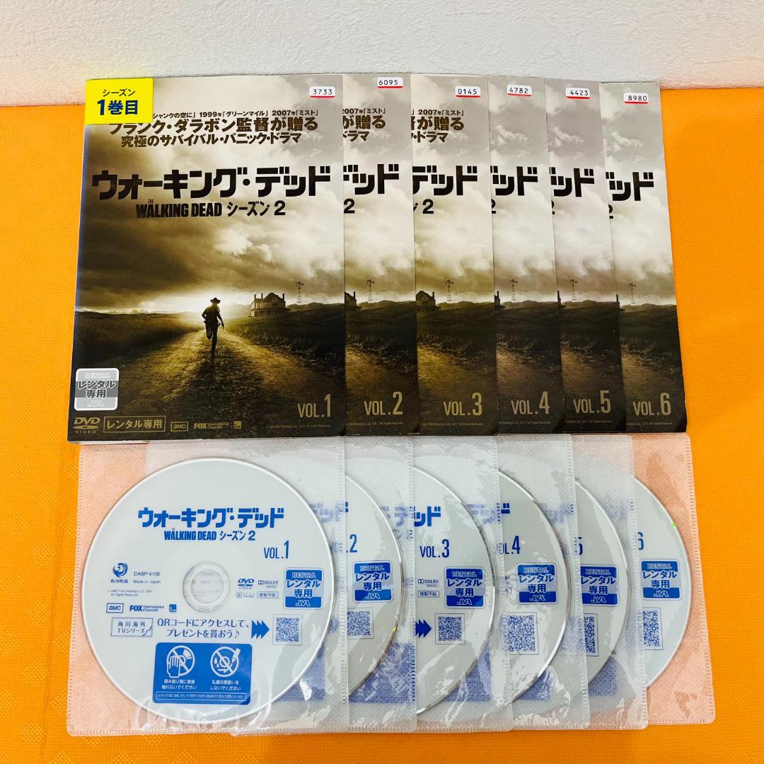 『ウォーキング・デッド』シーズン1～8 計57巻 レンタル使用済DVD