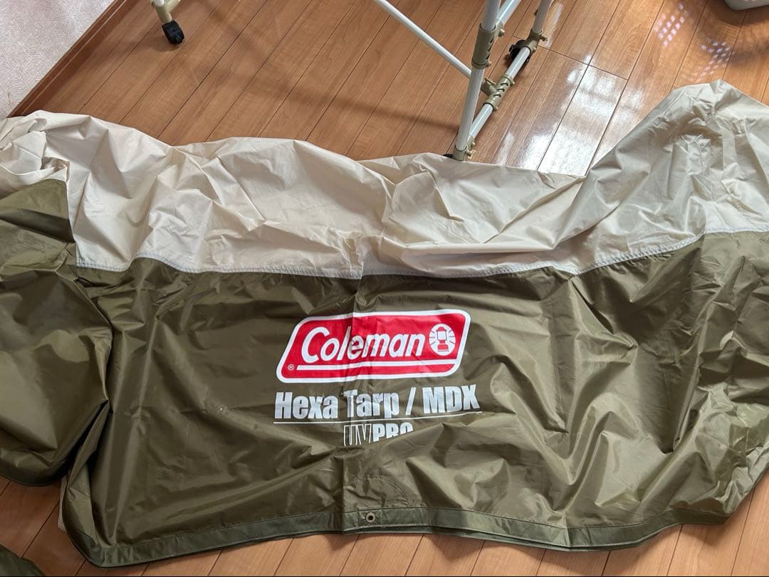 Coleman Hexa Tarp MDX (オリーブ／サンド)