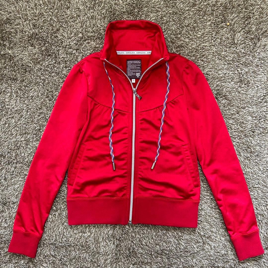 マークアンドロナ トラックジャケット レディース ジップアップ ハイネック 長袖