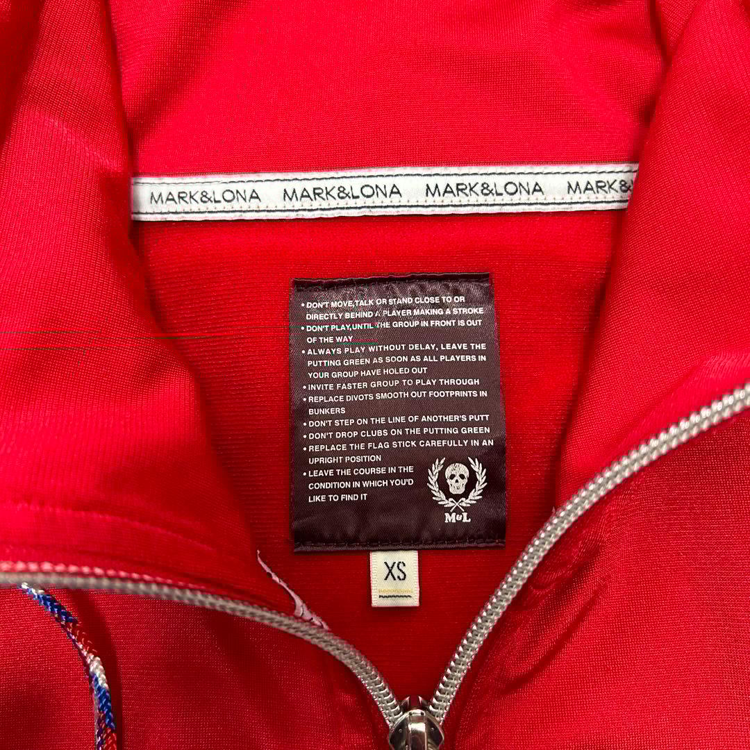 マークアンドロナ トラックジャケット レディース ジップアップ ハイネック 長袖