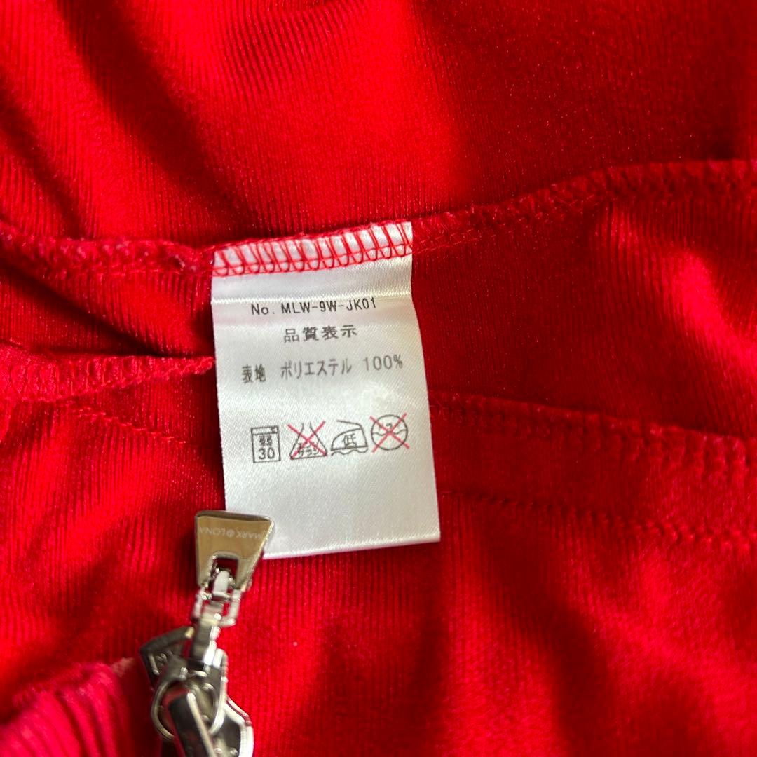 マークアンドロナ トラックジャケット レディース ジップアップ ハイネック 長袖