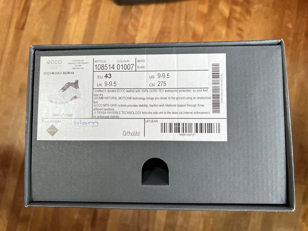 エコー バイオム H4 スパイクレス 43 27.5cm相当