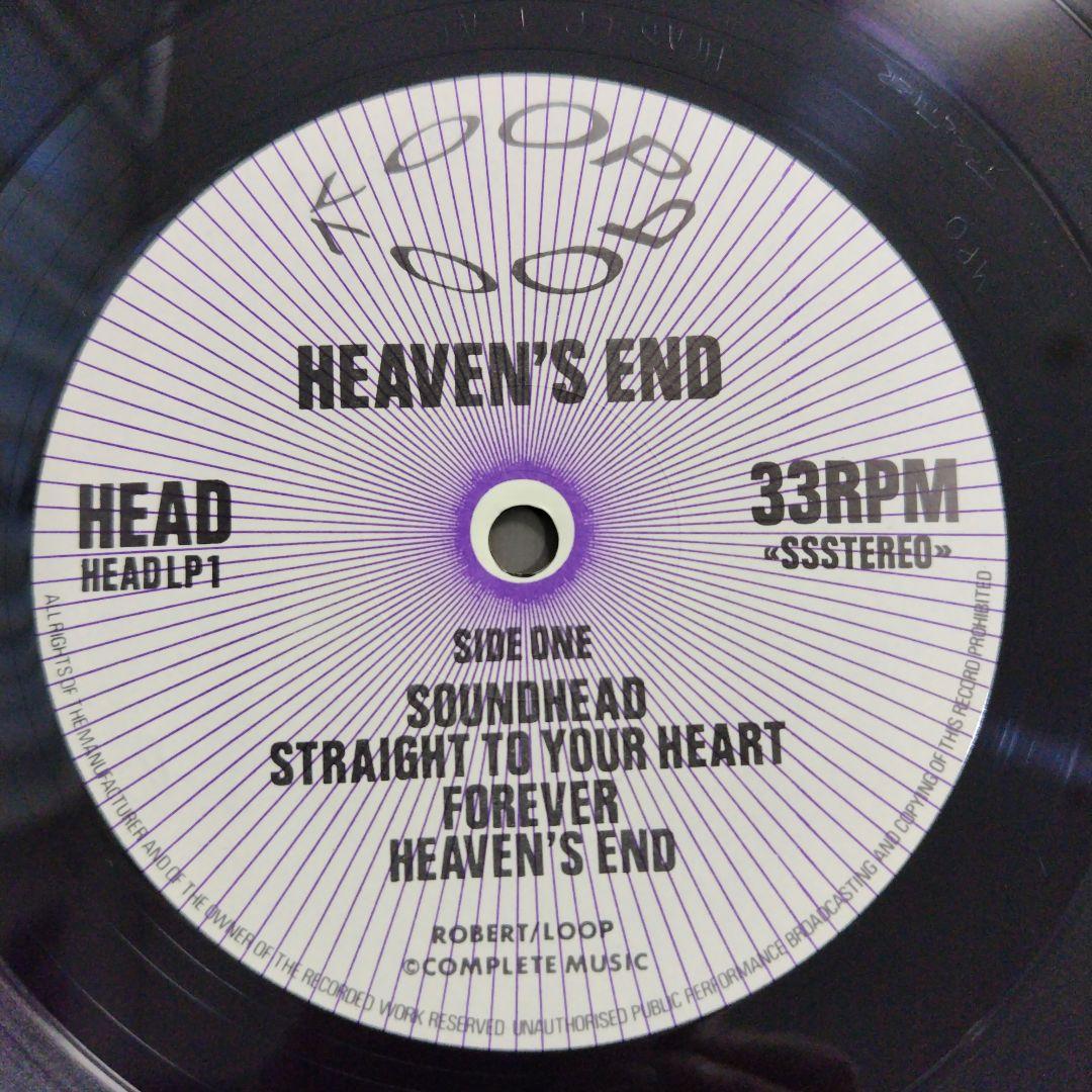 【UKオリジナルLP】LOOP ループ　Heaven's End レコード