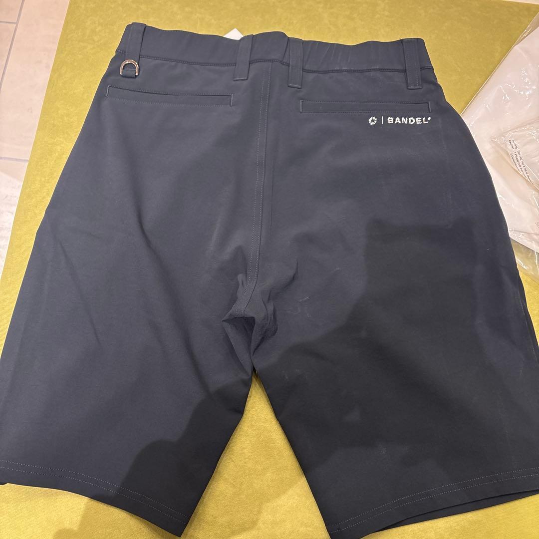 BANDEL BASIC STRETCH HALF PANTS M ブラック