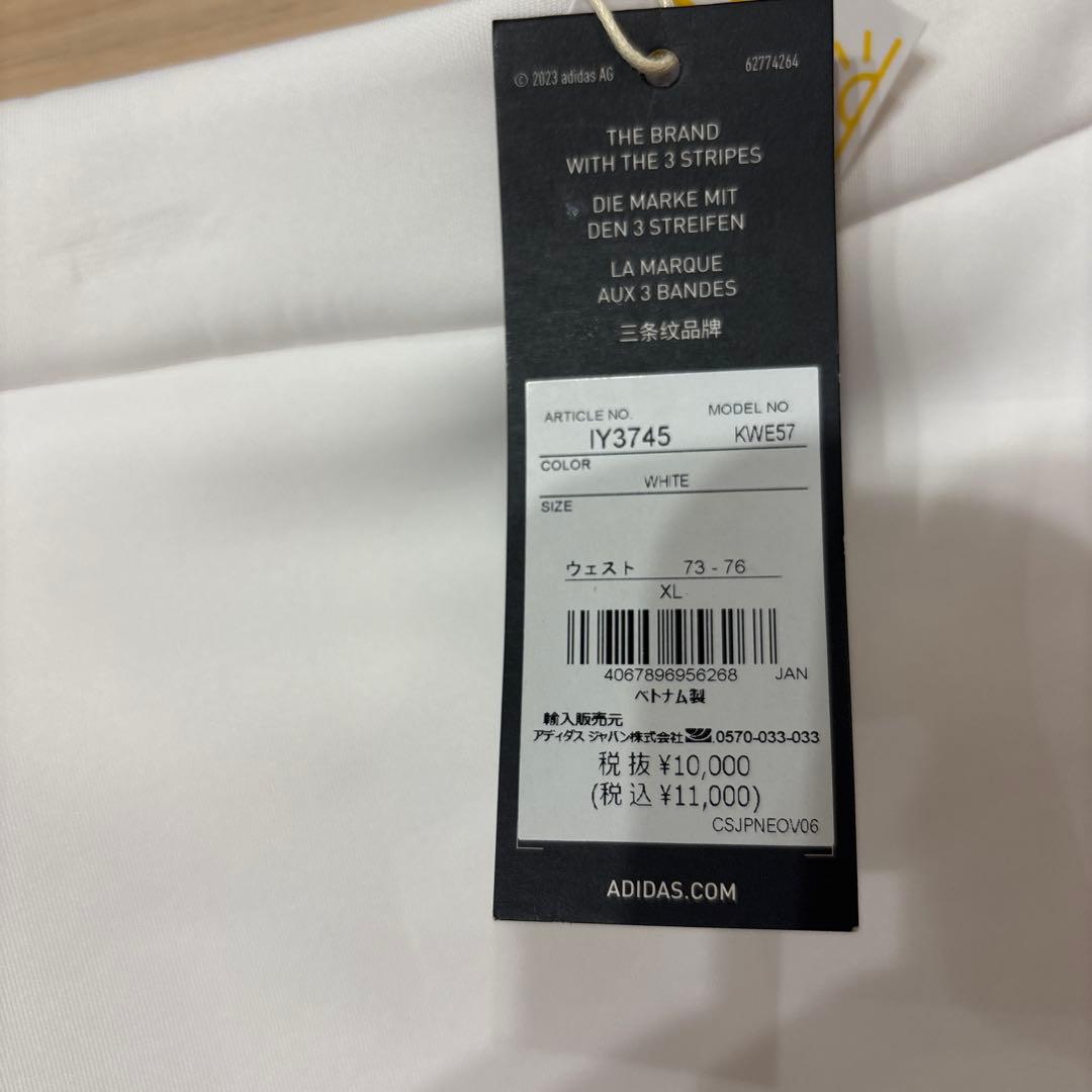 【新品】アディダスゴルフ 上下セット ポロジップ＆ダンボールニットスカート XL