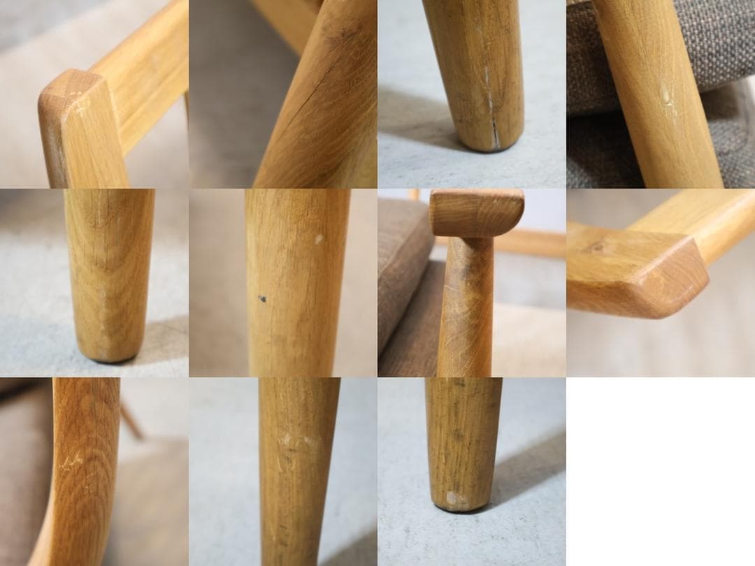 CRASH GATE クラッシュゲート ARNE アルネ オーク 2人掛けソファ