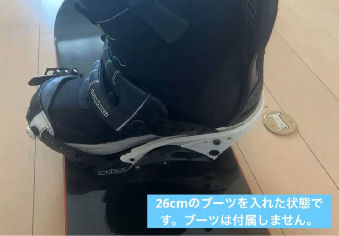 スノーボード Nitro148cm バインディングBURTON size S