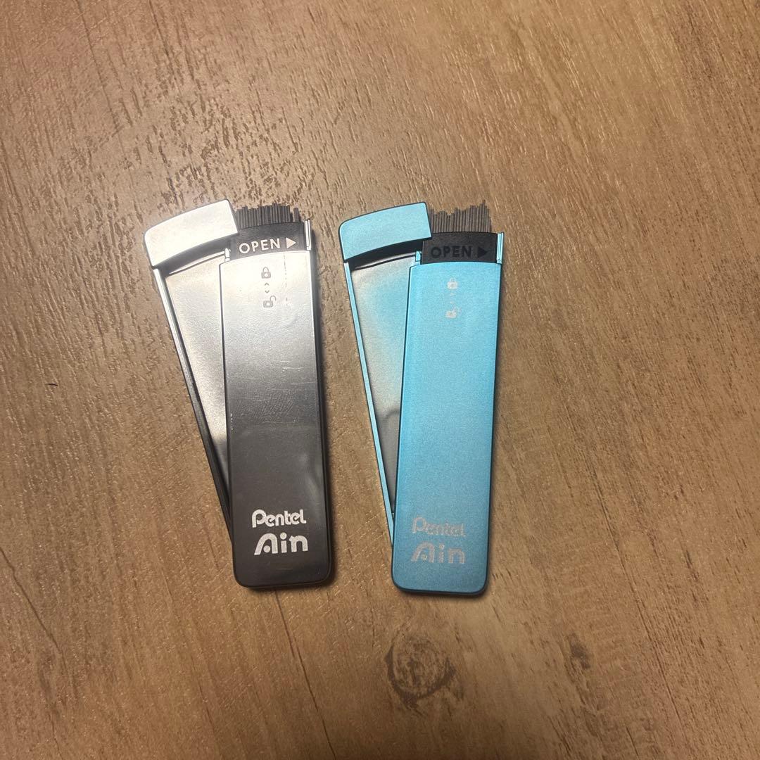 Pentel Ain シャープペンシル替え芯 2色セット　限定色