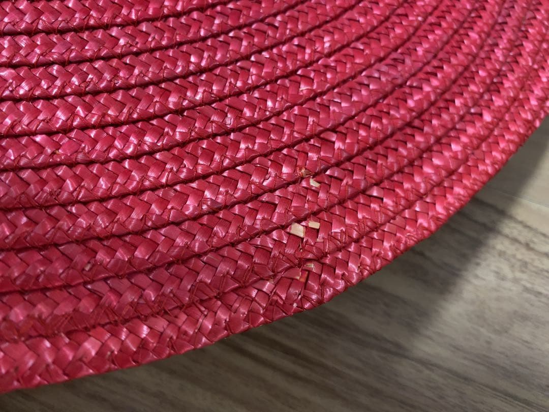 激レア　GUCCI グッチ　麦わら帽子　カンカン帽　ストローハット