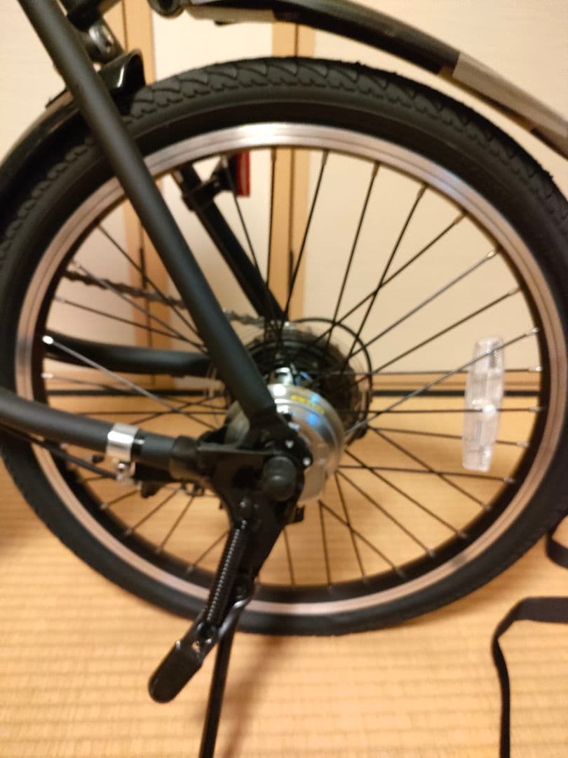 Panasonic 折りたたみ電動アシスト自転車 BE-ELW075　オフタイム