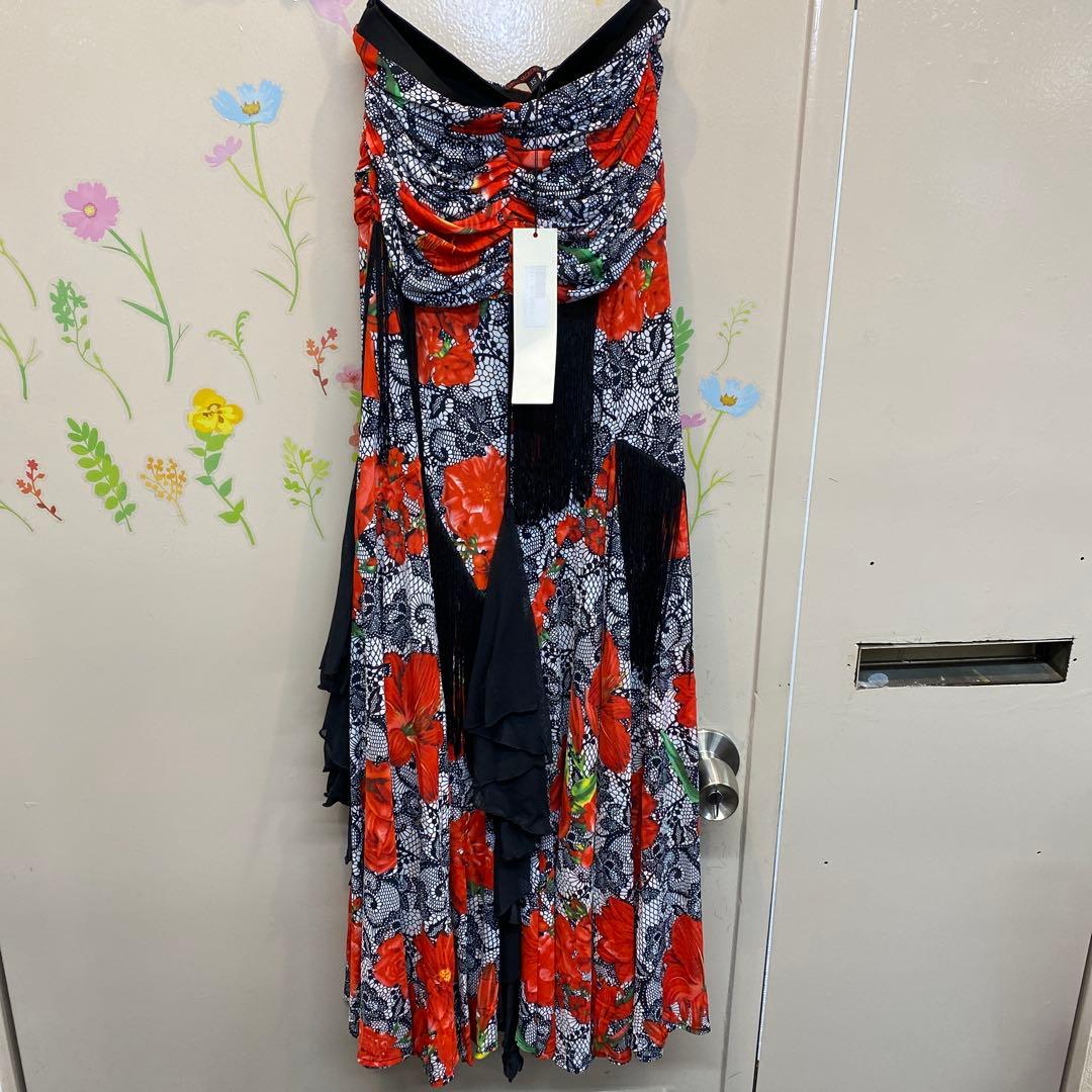 ESPEN SALBERG フリンジ付きレッスンウェア XS